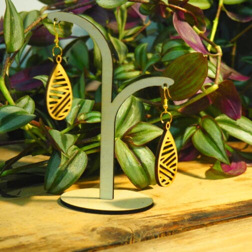 Boucles d’Oreilles Gouttes Graphiques