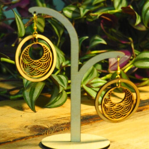 Boucles d’Oreilles Seigaiha