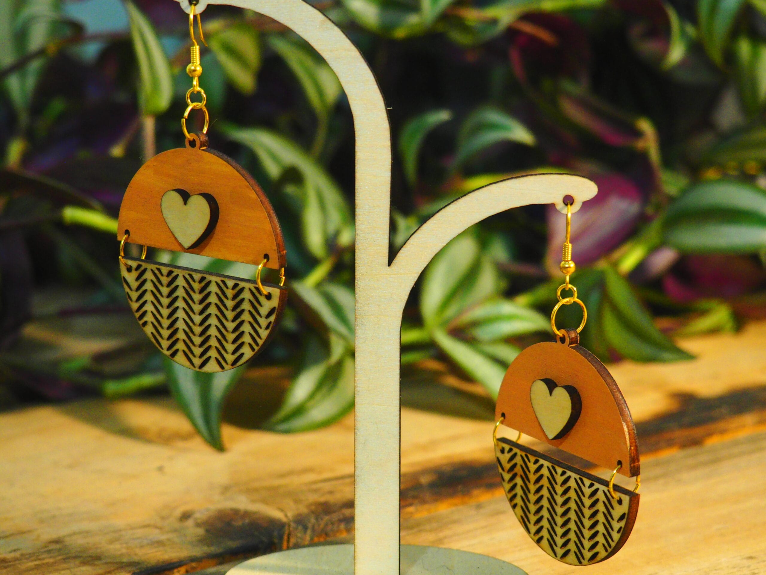 Boucles d'oreilles Bohème