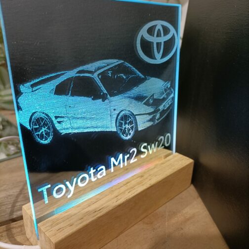 Miroir Gravé Lumineux Mr2 Sw20