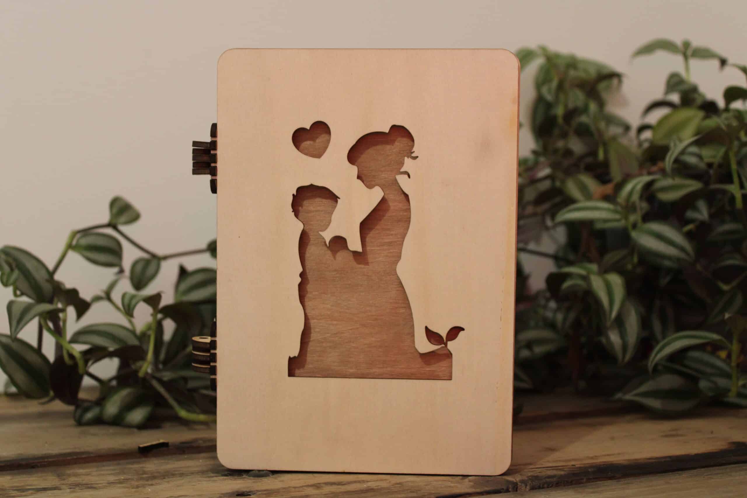 Cadre Photo à Personnaliser Fête des Mères Livre – Image 2