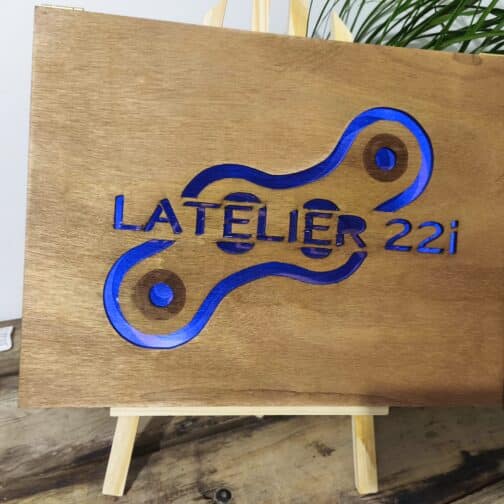 Cadre LED Logo Entreprise Personnalisé