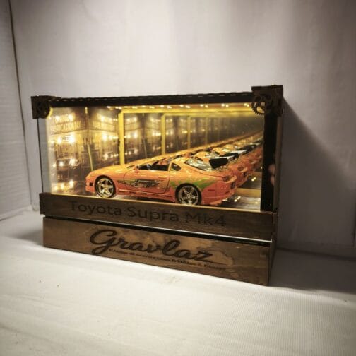 Vitrine Diorama Infini voiture Miniature 1/24ieme