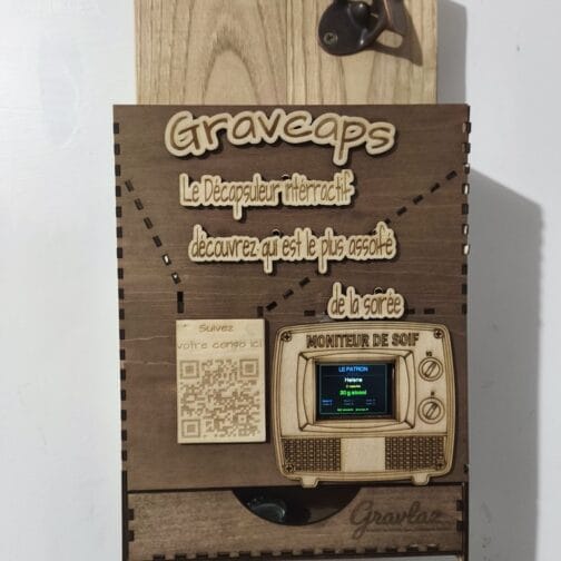GravGravcaps : Le Décap’s Interactif Connecté – Cadeau Unique