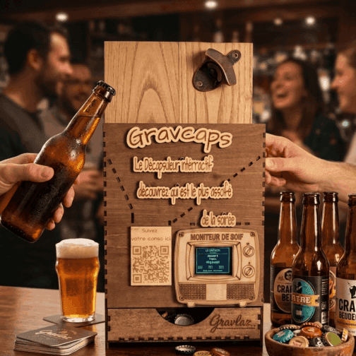 GravGravcaps : Le Décap’s Interactif Connecté – Cadeau Unique
